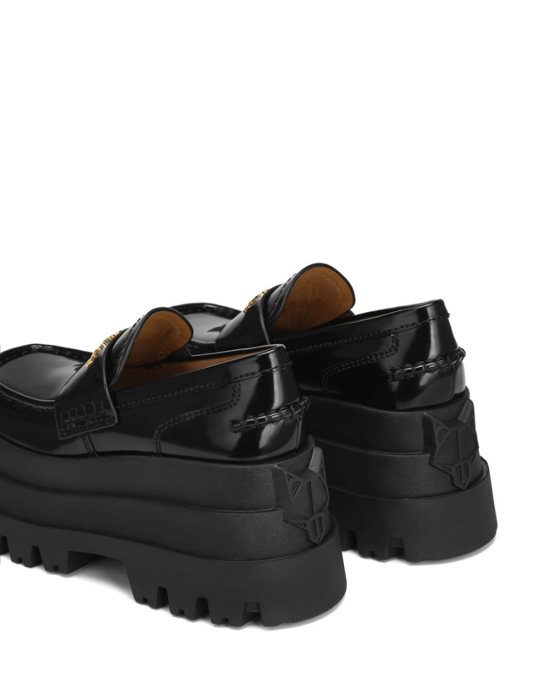 Naked Wolfe Delusion Box Naisten Loafers Mustat | COT6135NF