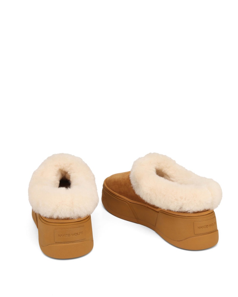 Naked Wolfe K-02 Shearling Miesten Saappaat Ruskea | NVC3412FT