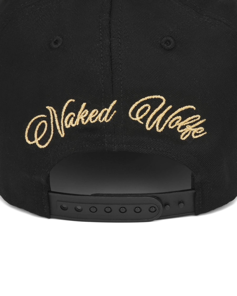 Naked Wolfe Signature Unconstructed Miesten Lippis Mustat Kultaiset | ZZO1983UI