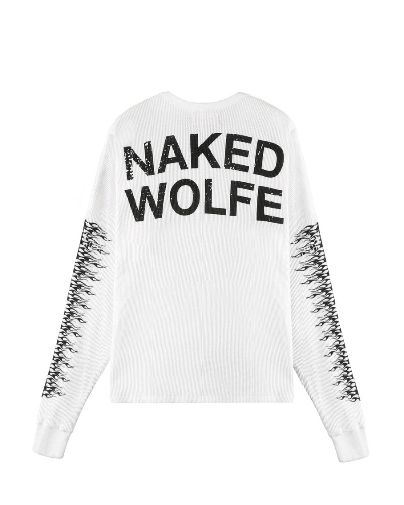 Naked Wolfe Thermal Miesten Puserot Valkoinen | WSZ7348UG